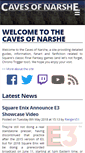 Mobile Screenshot of cavesofnarshe.com