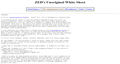 Desktop Screenshot of masterzed.cavesofnarshe.com