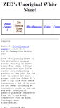 Mobile Screenshot of masterzed.cavesofnarshe.com